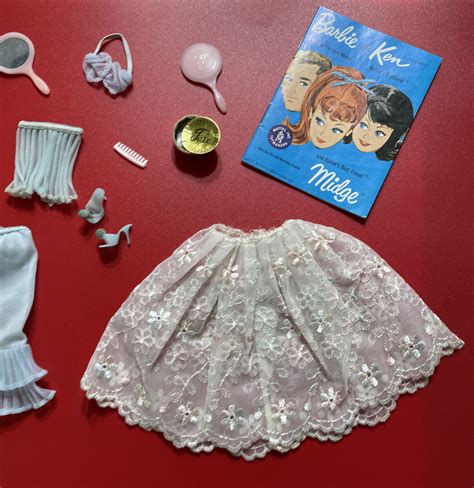 Vintage Original Barbie Rare Lingerie Pak Sets Floral Petticoat EUC EBay