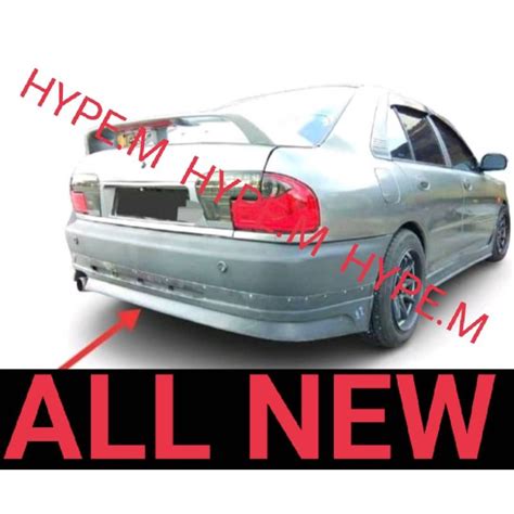 Frp Proton Wira Aeroback Rear Skirt Hot Sales Super Sales Proton Wira