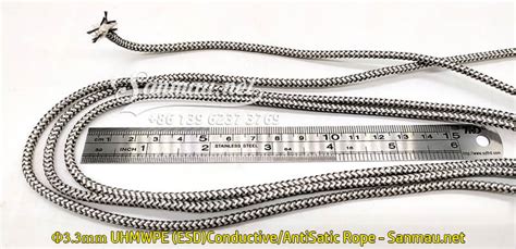 Antistatic Rope Cord Esd Straps Conductive Strings Manufacturer