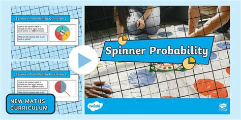 Spinner Probability Powerpoint Profesor Hizo Twinkl