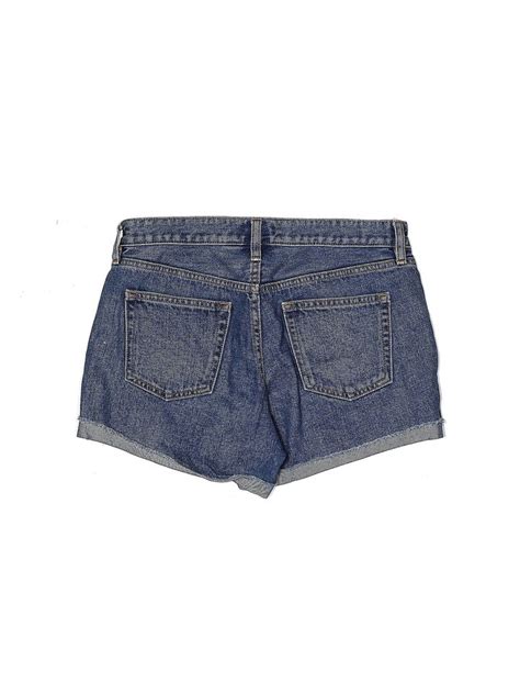 J Crew Factory Store Women Blue Denim Shorts W Ebay