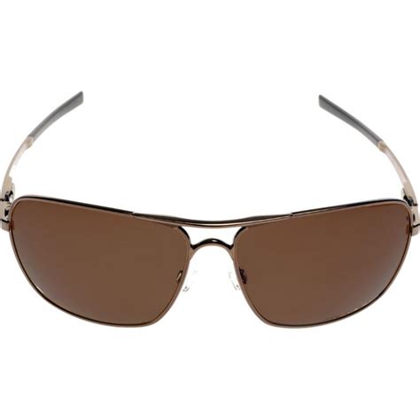 Oakley Plaintiff Squared Dark Brown Chrome Oo Shade Station