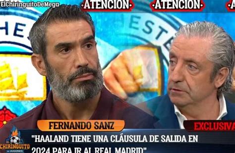 Fernando Sanz Haaland Tiene Cl Usula De Salida En Para Irse Al