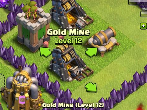 Clash Of Clans Gold Mine The Major Source Of Wealth Gold Mining