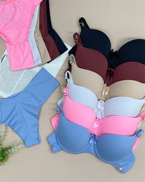 Conjunto De Lingerie B Sico Em Microfibra Dolce Pecado