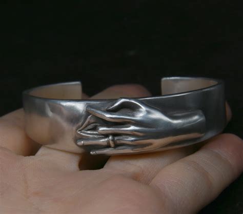 Vagina Vulva Pussy Bangle Body Art Sculpture Solid Silver Etsy