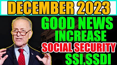 Social Security Increase Coming In December Social Security Ssi