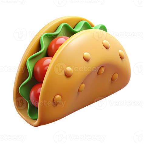 Mexican Culture 3d Illustration Of Taco 47466842 Png