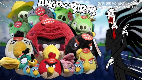 The Most Extensive Collection Angry Birds Plush Youtube