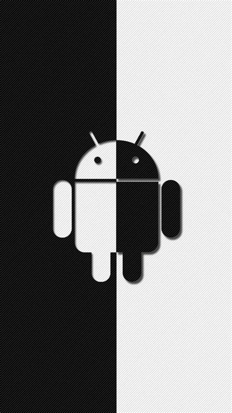 Logo Android Hitam Dan Putih Hitam Putih Wallpaper Ponsel Hd Pxfuel