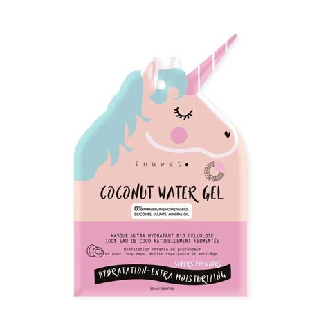 Ellebeautycrush Les Masques Bio Cellulose Licorne Inuwet Elle