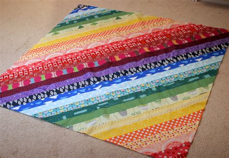 Rainbow Strip Quilt Pt 2 Jackie Reeve