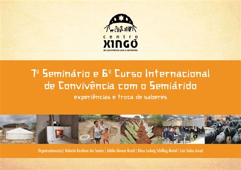 Semin Rio E Curso Internacional De Conviv Ncia O Semi Rido