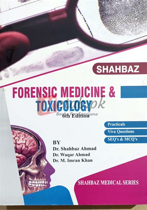 Forensic Medicine & Toxicology 6th Edition By Shahbaz - Books Hub Pakistan