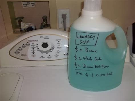 3-Ingredient DIY Liquid Laundry Soap That Works