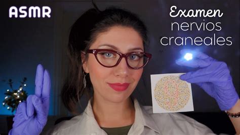 ASMR Examen De NERVIOS CRANEALES Muy Completo Y Realista Roleplay