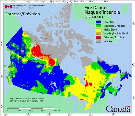 Canada Fire Map Current