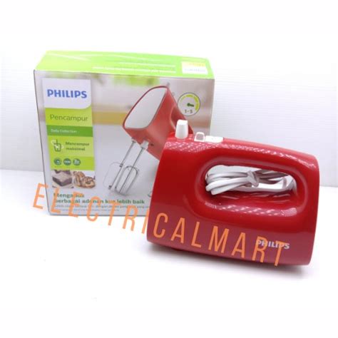 Philips Hand Mixer Turbo Speed Hr Lazada Indonesia