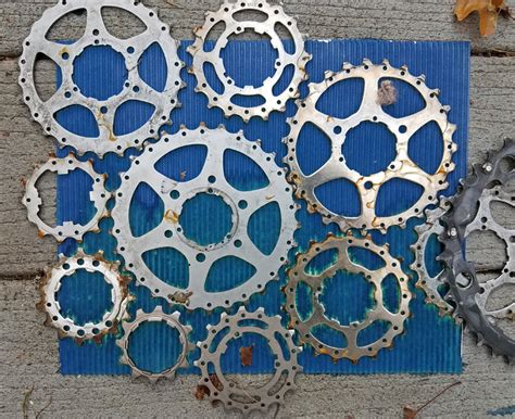 bike gear cyanotypes - EnjoyMA