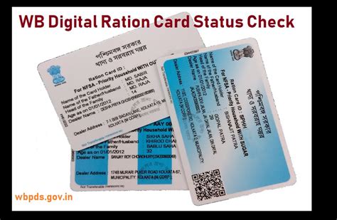 Wb Digital Ration Card List 2023 Check Status Wbpds Name List Search