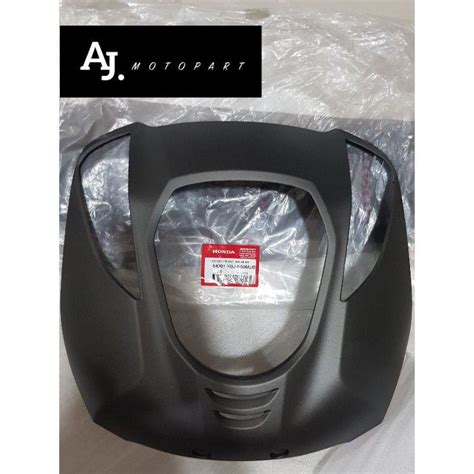 Jual Cover Front Tameng Tebeng Panel Kap Lampu Depan Genio K J Hitam