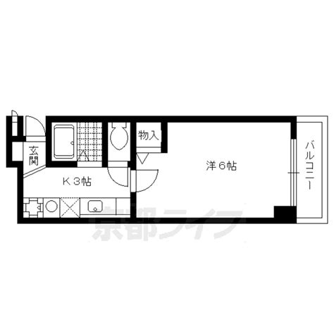 山陰本線 二条駅 地上7階建て 築21年 京都府京都市上京区中務町 47万円／1k 洋6 K3／205㎡｜賃貸物件賃貸マンション