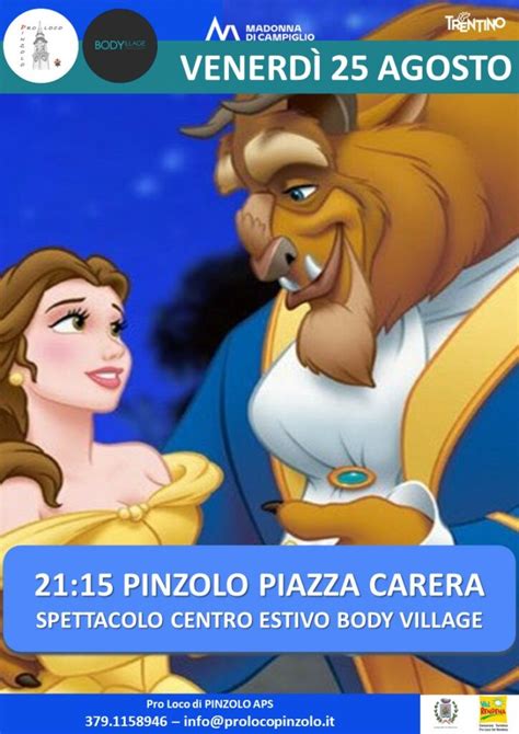 Pinzolo Venerdì 25 agosto ore 21 15 Spettacolo Centro estivo Body