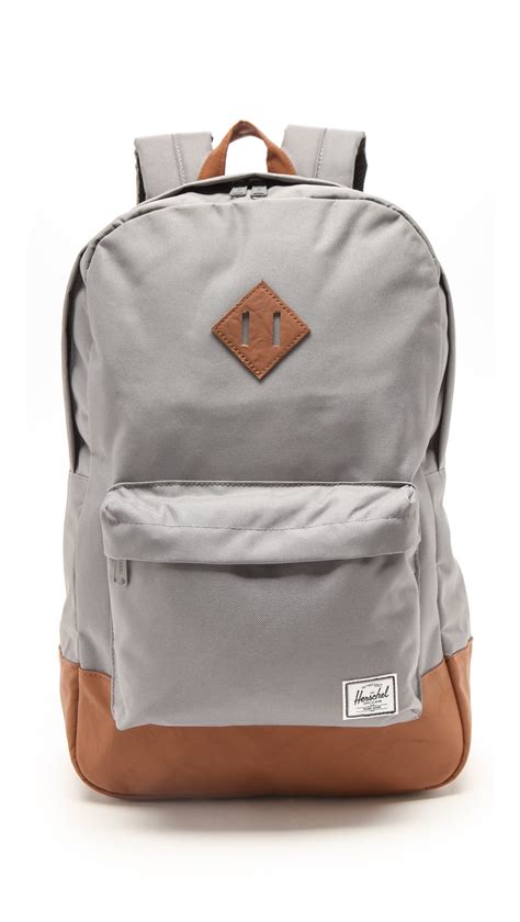 Lyst Herschel Supply Co Heritage Backpack Grey In Gray