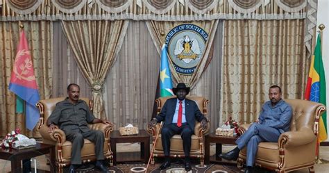 Ethiopia Eritrea Leaders Visit South Sudan For High Level Talks