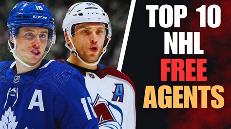 Ranking The Top Nhl Free Agents Offseason Youtube