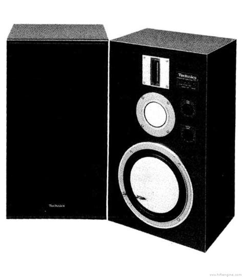 Technics Sb Manual Honeycomb Disc Speaker System Hifi Engine