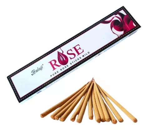 Incenso Massala Balaji Premium Rose Pure Varetas Parcelamento Sem