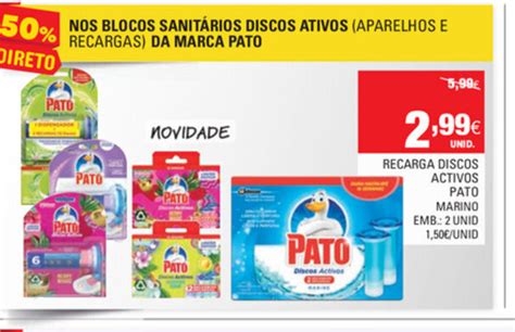 Promo O Recarga Discos Ativos Pato Unid Em Continente