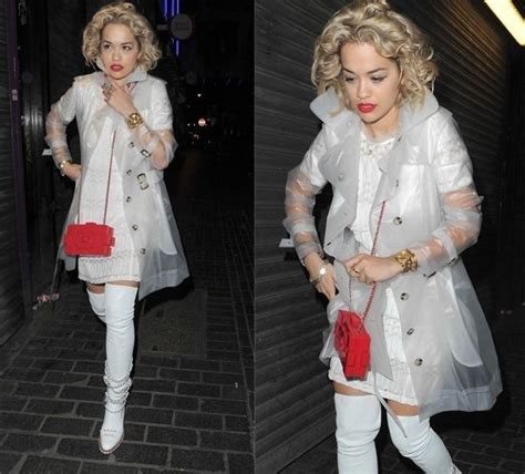 Rita Ora Trench Coat Lab Coat Jackets Rain Fashion Down Jackets