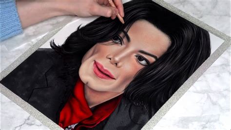 Realistic Drawing Tutorial Drawing Michael Jackson Youtube