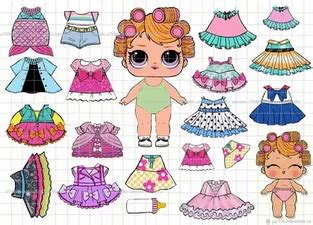 Lol Printable Paper Dolls