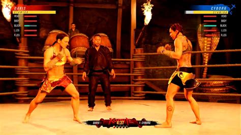 Ea Sports Ufc Gameplay Cris Cyborg Vs Alexis Davis Kumite Youtube