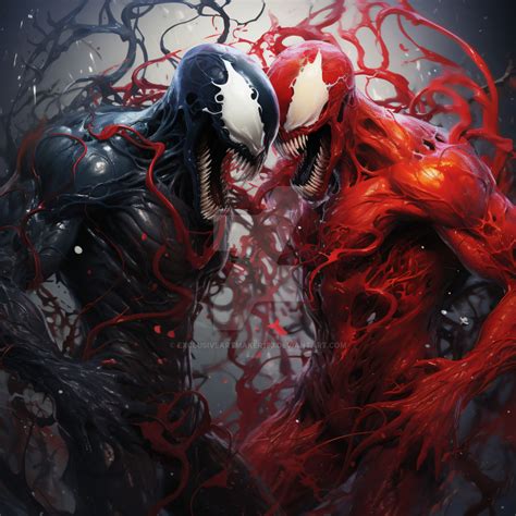 Venom And Carnage Fused. Concept Art by exclusiveartmaker193 on DeviantArt