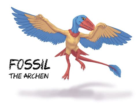 Pts Fossil The Archen By Pokemontrainerhail On Deviantart