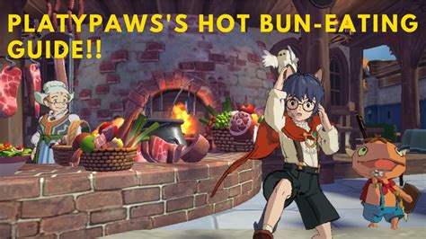 Platypaws S Hot Bun Eating Guide NI NO KUNI CROSS WORLD YouTube