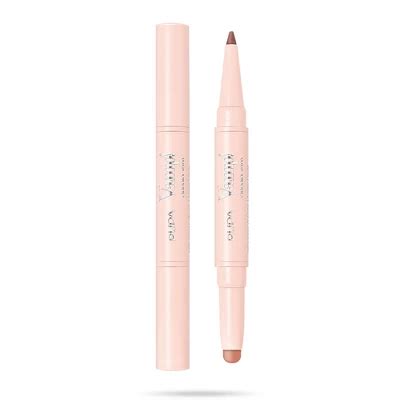 Pupa Milano Vamp Creamy Duo 002 Medium Nude 0 035 Oz Lipstick Target