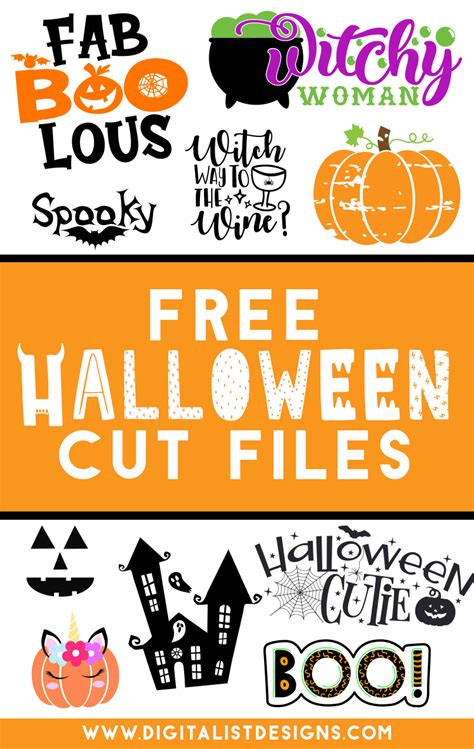 Free Halloween SVG Cut Files - DigitalistDesigns