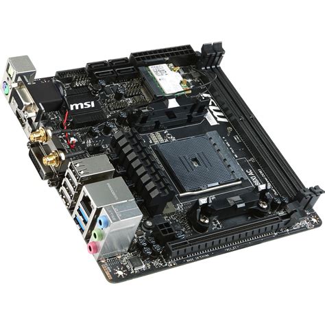 MSI A88XI AC AMD A88X So.FM2+ Dual Channel DDR3 Mini-ITX Retail ...