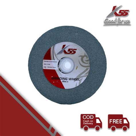 K55 Batu Grinda Duduk Hijau 6 GC PEDISTAL GRINDING WHEELS 150mm