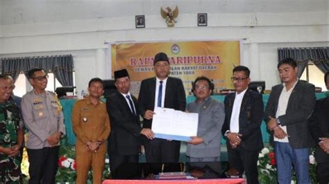 DPRD Toba Gelar Rapat Paripurna Soal Usulan Pemberhentian Kepala Daerah