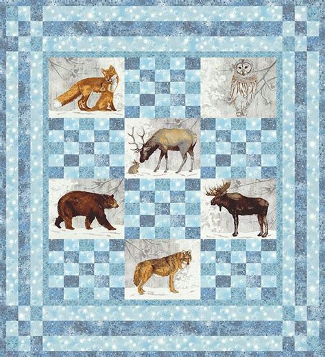 1000 Ideas About Wildlife Quilts On Pinterest Moose Quilt Panel Quilts And Quilting Patterns