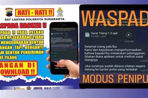 Waspada Penipuan Via Whatsapp Begini Alur Surat Tilang Etle Sebenarnya