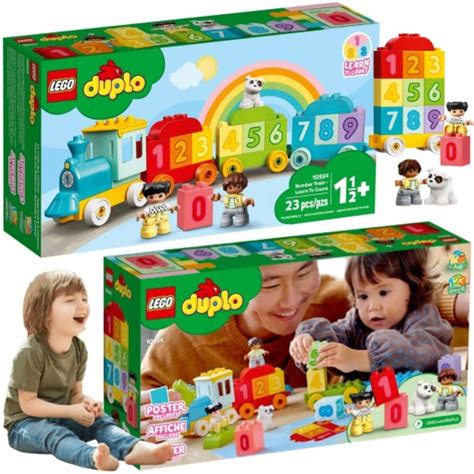 Klocki Lego Duplo Poci G Kolejka Ciuchcia Cyfry Prezent Dla