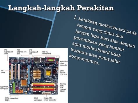 Langkah Langkah Merakit Cpu Komputer Ppt