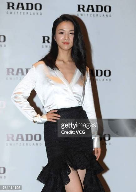 13 Tang Wei Attends Rado Event In Shanghai Stock Photos High Res